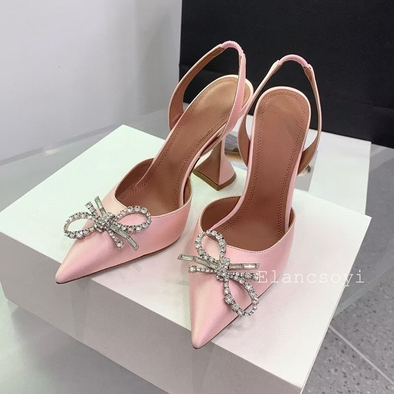รองเท้าส้นสูงหัวแหลมแบบผูกเชือ - Casual Sandal Leather บทวิจารณ์และราคา