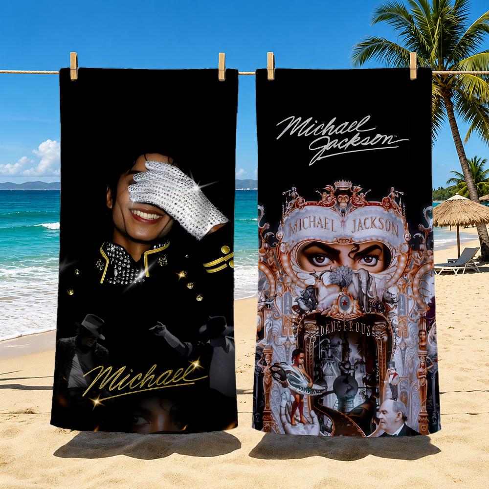 ผ้าขนหนูนักร้องไมเคิล แจ็คสัน  - Beach Towel Large บทวิจารณ์และราคา