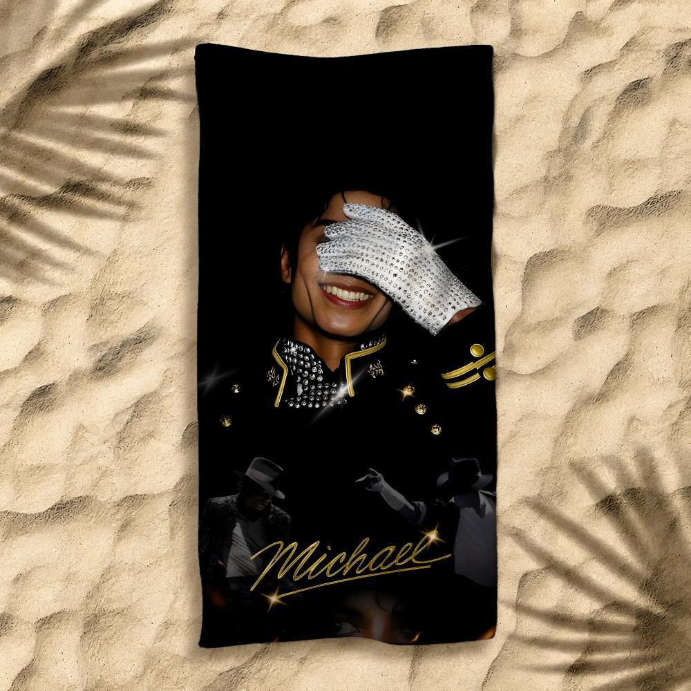 ผ้าขนหนูนักร้องไมเคิล แจ็คสัน  - Beach Towel Large บทวิจารณ์และราคา