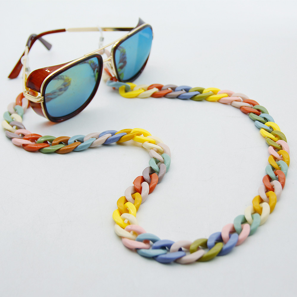 ใหม่แฟชั่นอะคริลิคแว่นตาโซ่ผู้ - Sunglass Retainer Cord บทวิจารณ์และราคา